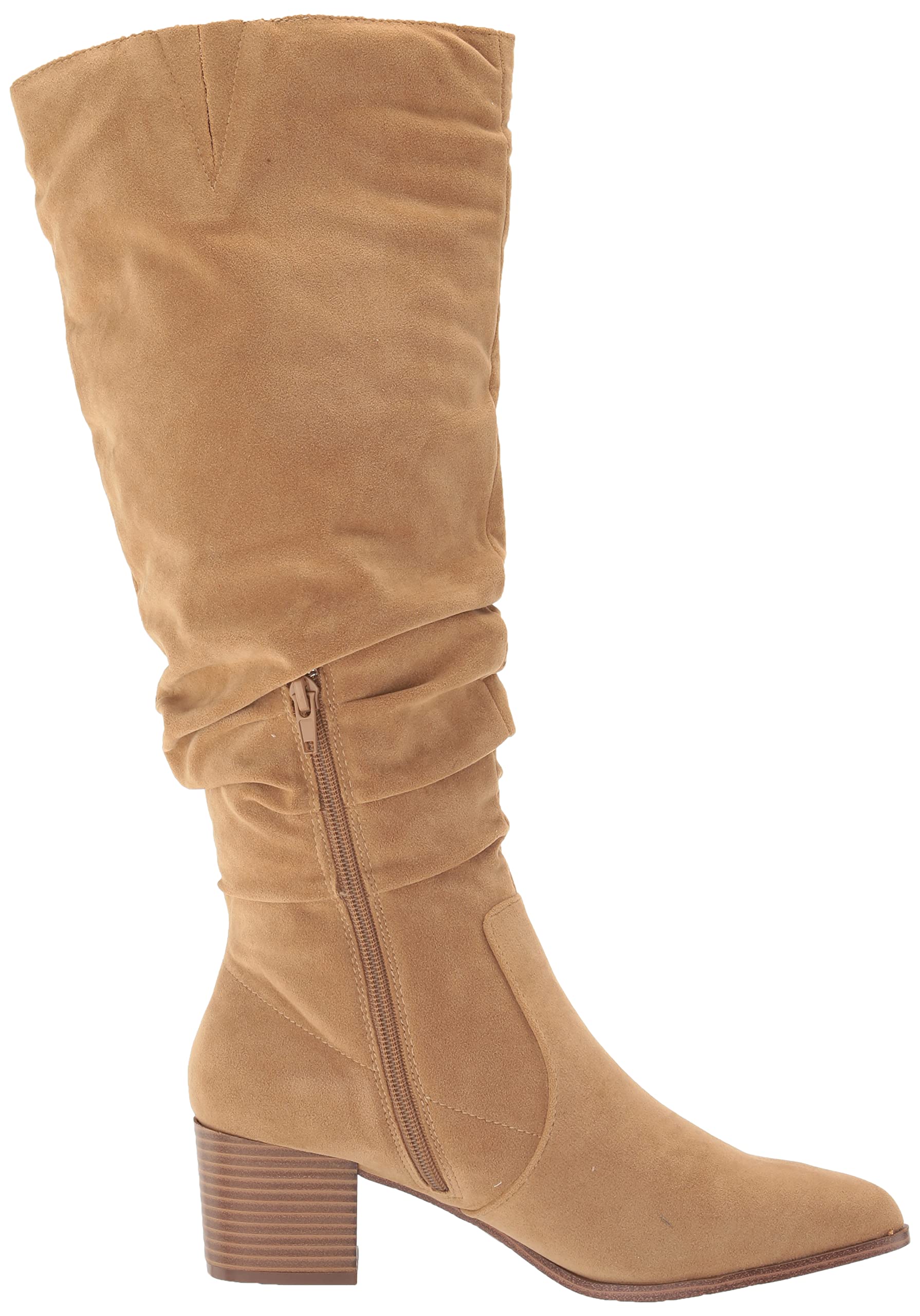 Amazon Essentials Women's Tall Block Heel Boots - Comfortable Ankle Booties for Work, Dress & Casual Wear | Water-Resistant & Slip-Resistant Sole | Perfect for Office, Date Night & Fall Fashion