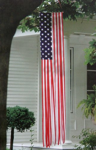 4th of July Patriotic USA Flag Streamer 6.5
