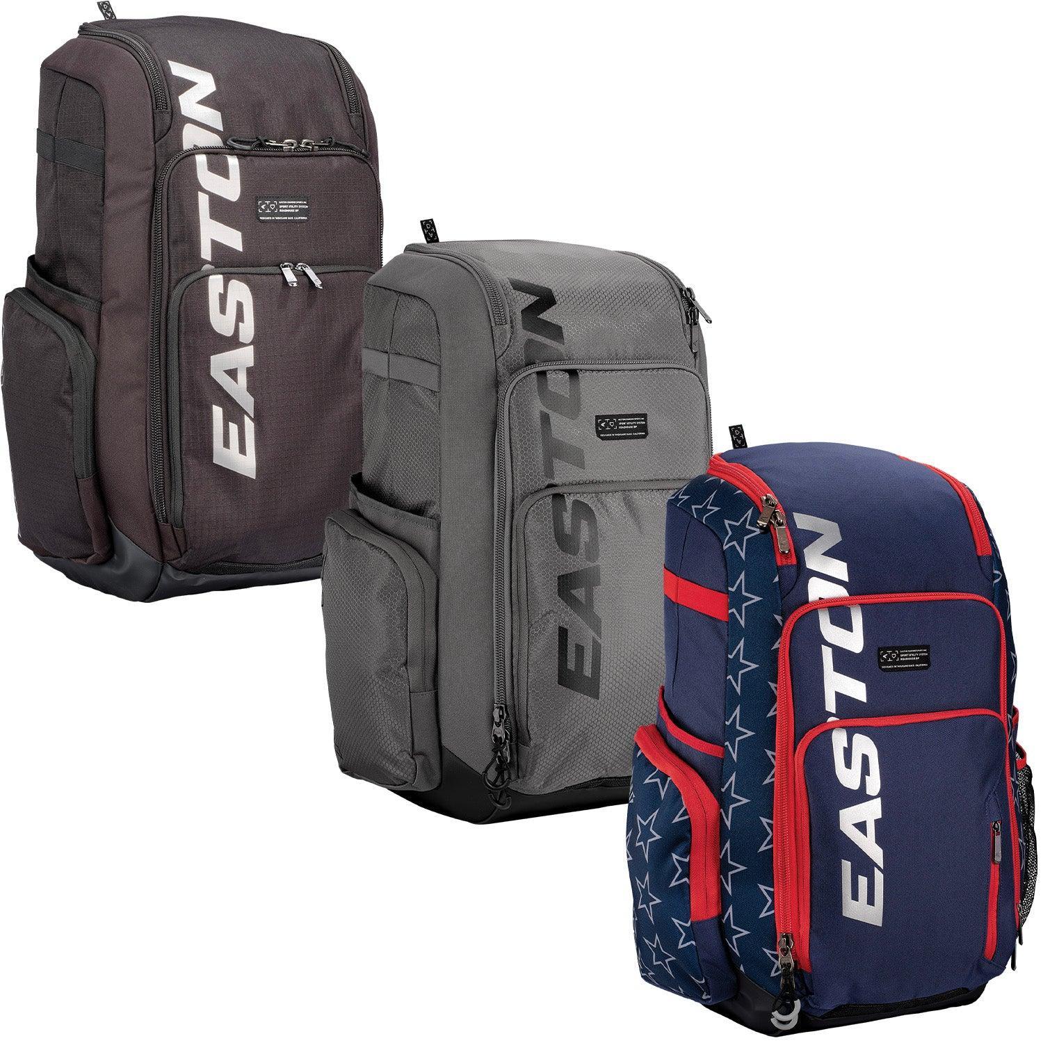 Easton Roadhouse Slowpitch Softball Backpack Bag - Durable & Spacious for Baseball Equipment Storage | Perfect for Games, Practice & Travel