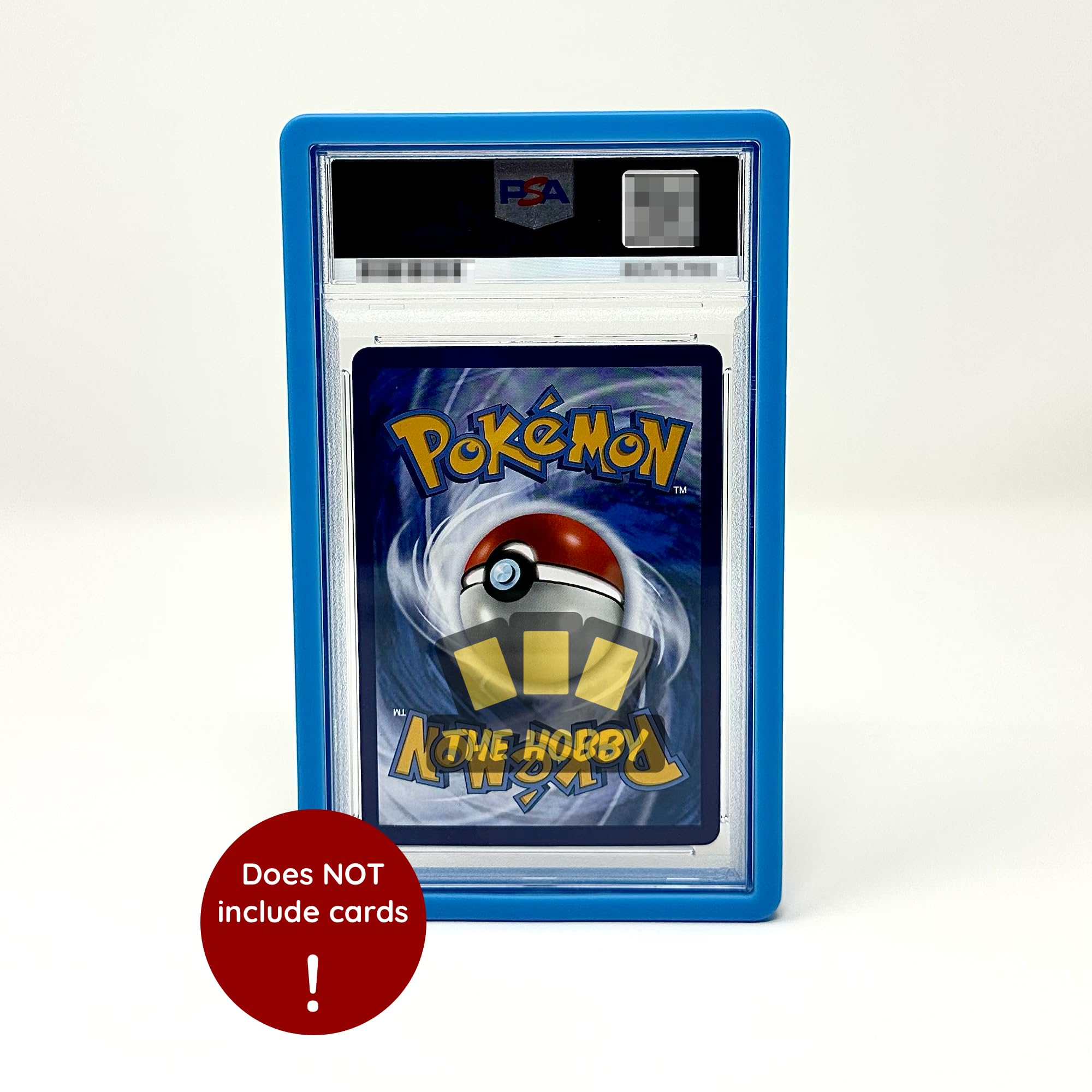 PSA Graded Card Bumper Guard - Light Blue Edge Protector for Collectible Trading Cards | Shield & Protect Your Slab Graded Cards | Perfect for Display Cases, Storage & Transport (1-Pack)