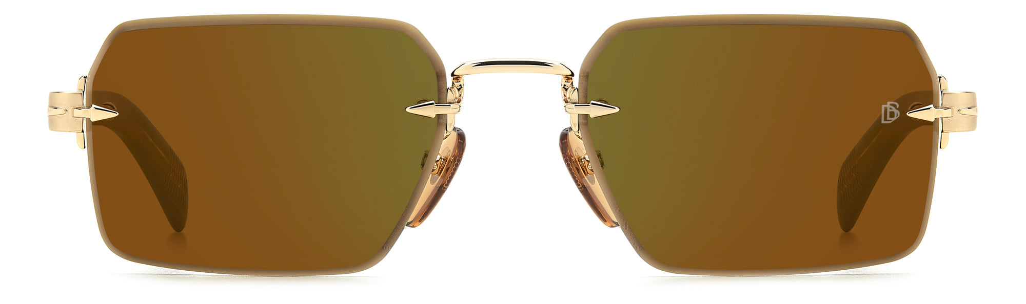 David Beckham DB7109/S Men's Sunglasses - Polarized UV Protection Aviator Style for Driving, Outdoor Sports & Fashion