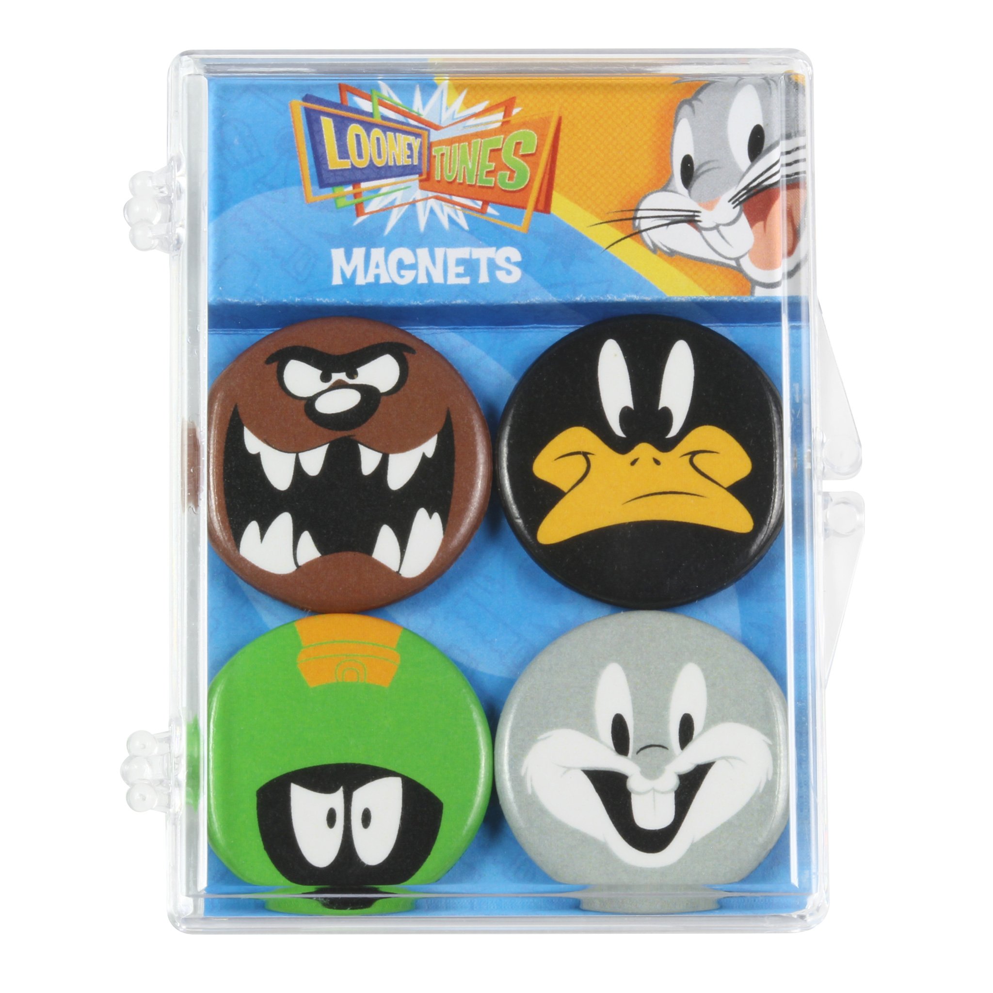 Funny Looney Tunes Bugs Bunny & Friends Refrigerator Magnets - Cartoon Character Collectibles for Kids Room Decor & Office Fridge