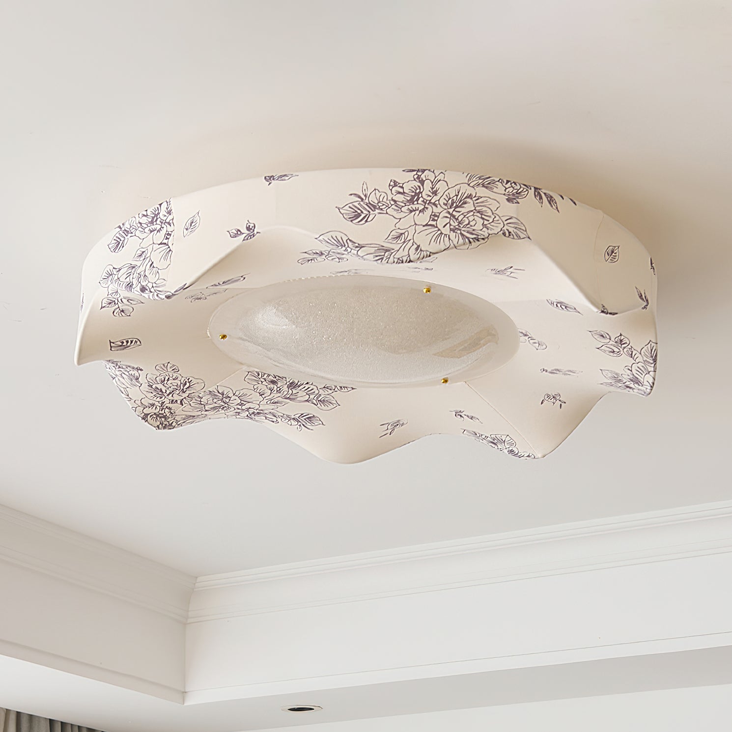 Marisca Modern Floral Ceiling Light Fixture - Elegant Chandelier for Living Room, Bedroom, Dining Room Decoration | Perfect for Home, Office, Wedding Venue Lighting