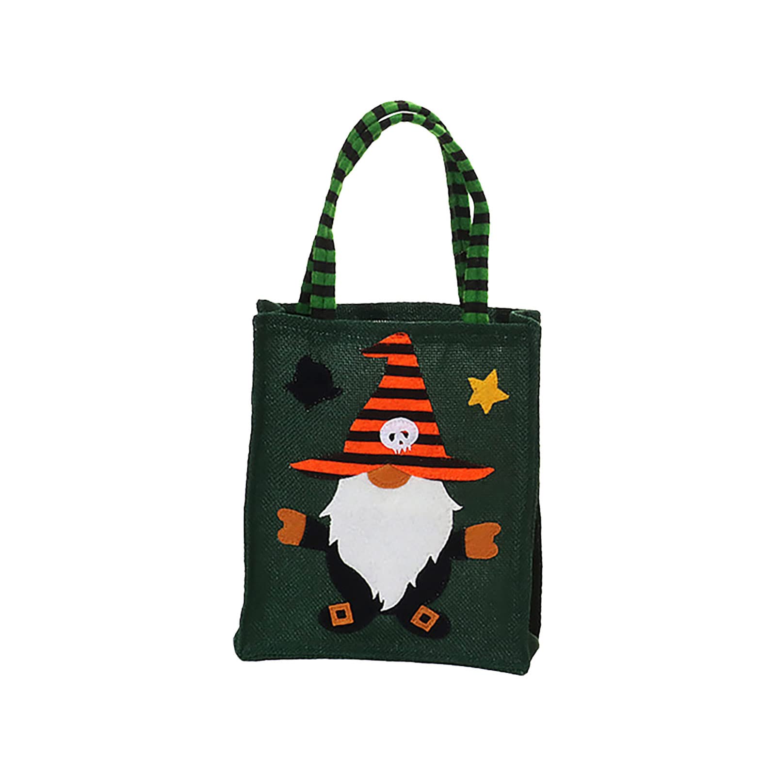 Halloween Pumpkin Buckets for Kids - Reusable Non-Woven Trick or Treat Tote Bags with Handles | Cute Party Favors for Halloween Celebrations, Classroom Treats & Neighborhood Trick-or-Treating