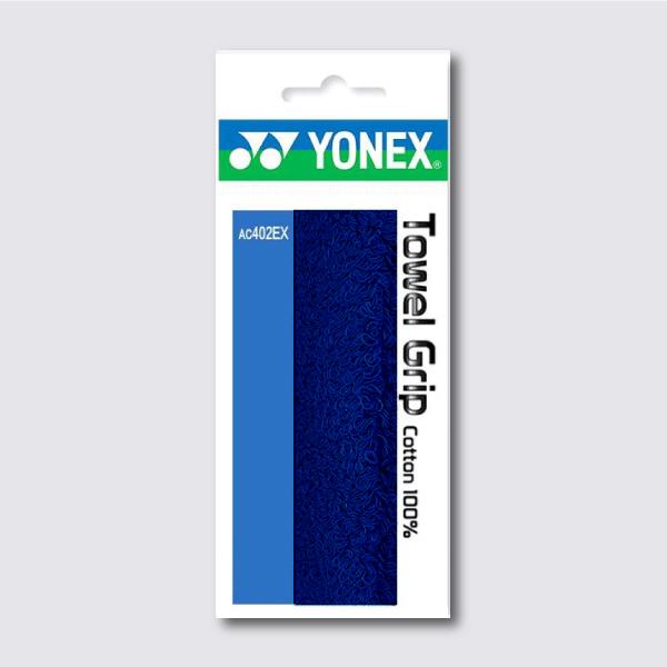 Yonex AC402EX Premium Cotton Towel Grip for Tennis & Badminton Rackets - Sweat Absorbent, Non-Slip Comfort for Sports & Fitness