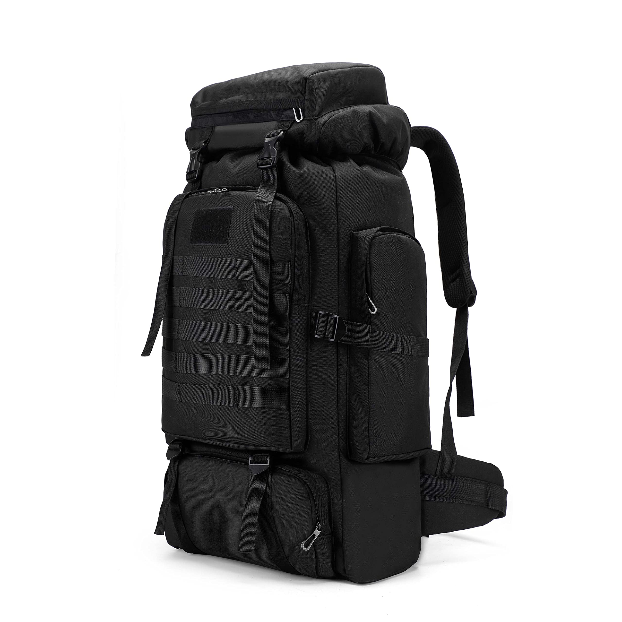 YFREAL 80L Waterproof Hiking Backpack - Lightweight Tactical Camping Backpack for Outdoor Adventures, Hunting & Travel - Durable Backpack for Men & Women - Perfect for Hiking, Camping, Backpacking & Outdoor Activities