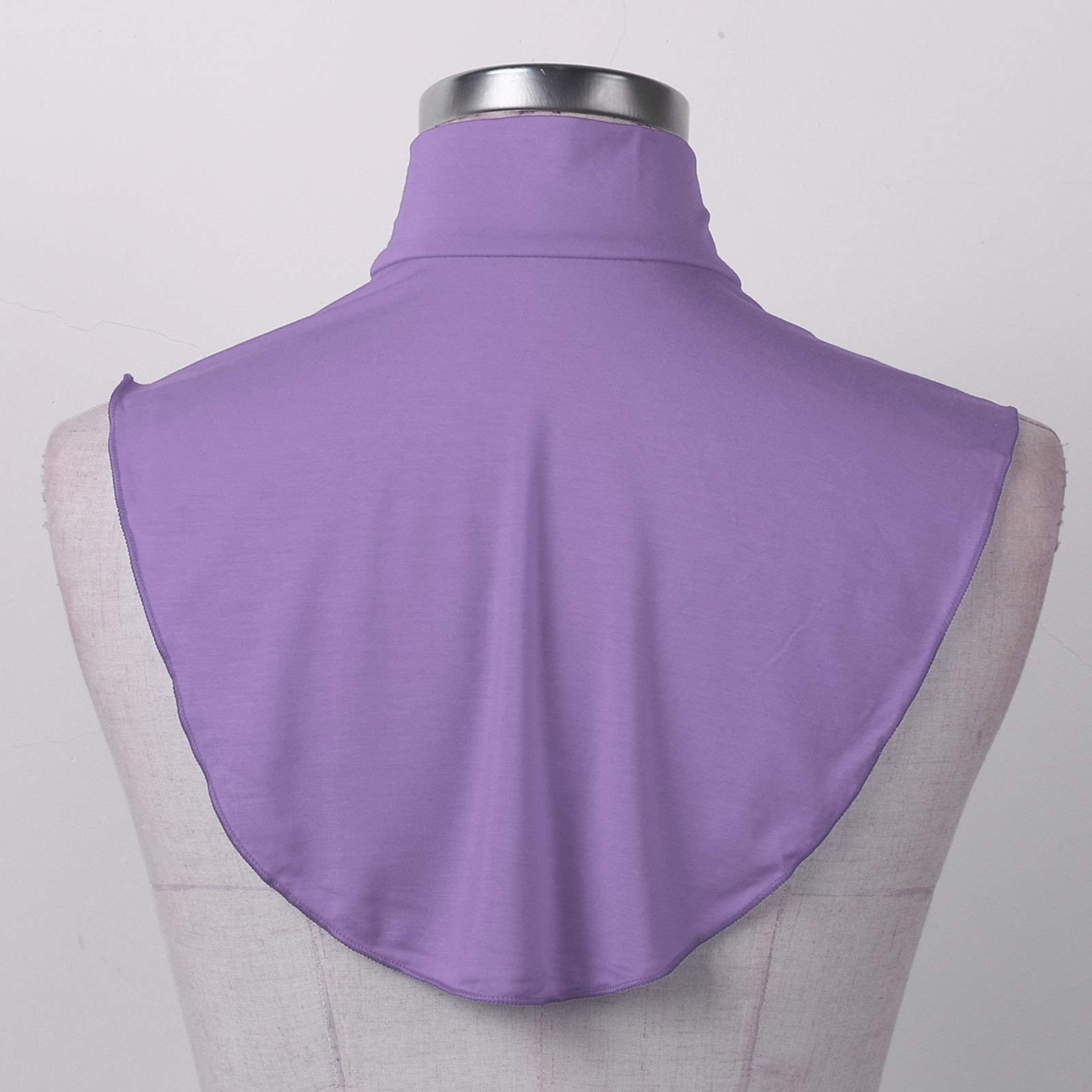 YiZYiF Women's Detachable Fake Turtleneck Dickey - Cotton Mock Blouse Collar Neck Warmer for Women & Girls | Perfect for Layering Under Sweaters, Dresses & Winter Outfits