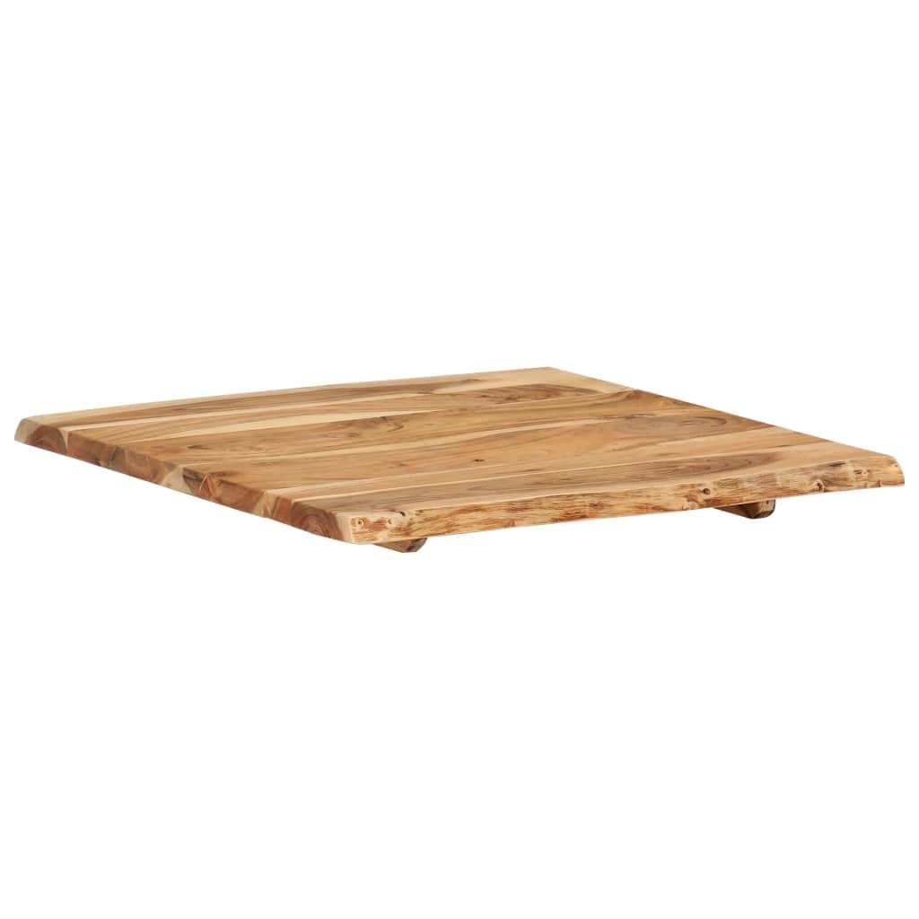 Solid Acacia Wood Live Edge Table Top 22.8