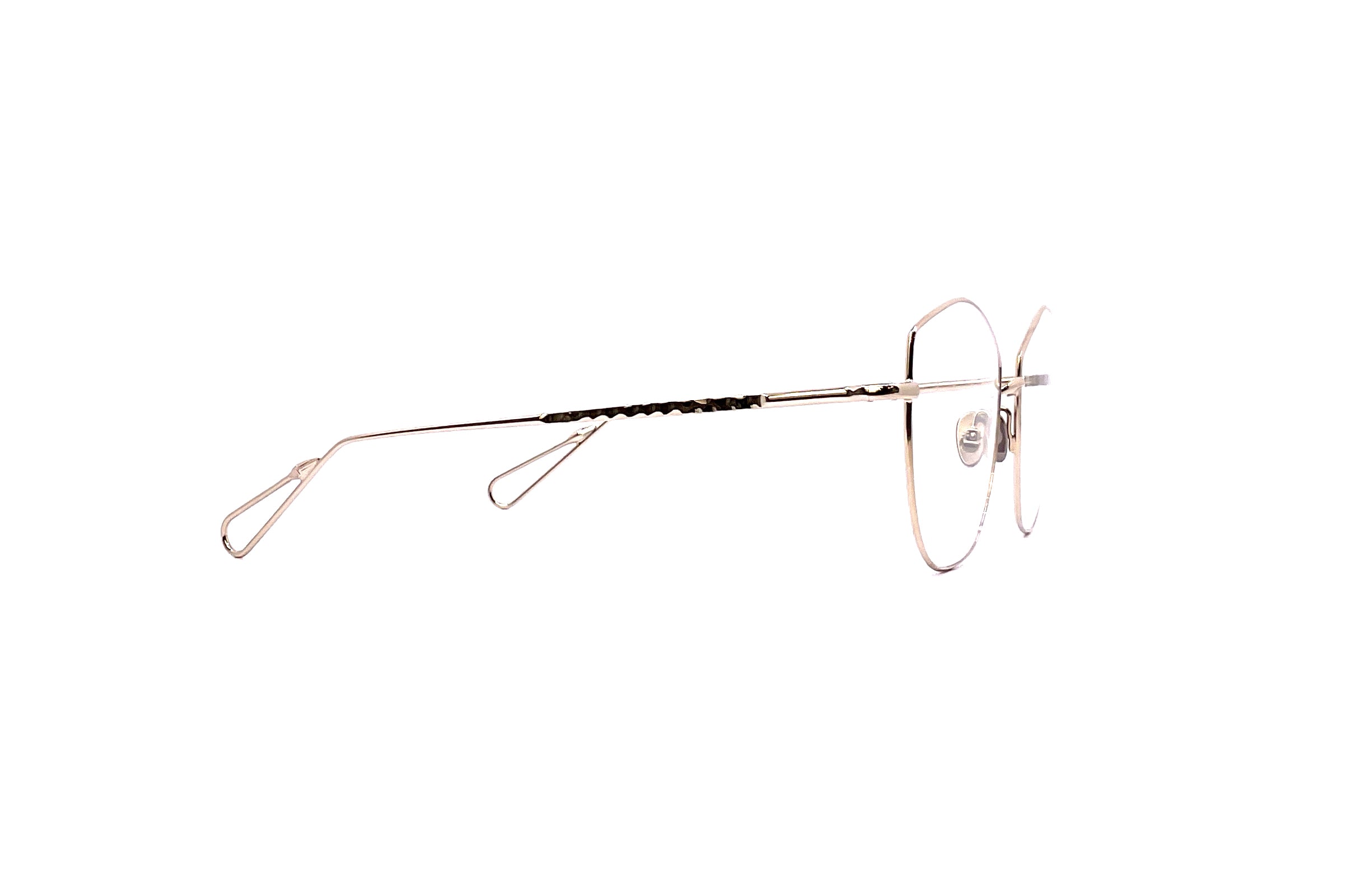 Ahlem La Siene Sunglasses - Grey Gold Frame with UV Protection - Perfect for Outdoor Activities, Travel, and Fashion Accessories