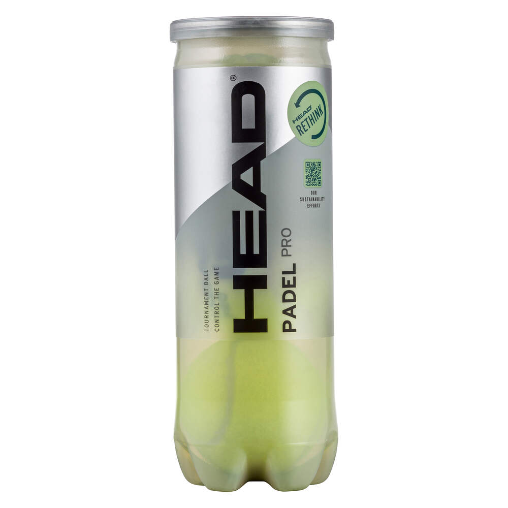 Premium Head Padel Pro Balls - High-Performance Padel Tennis Balls for Competitive Play & Training - Ideal for Outdoor & Indoor Courts