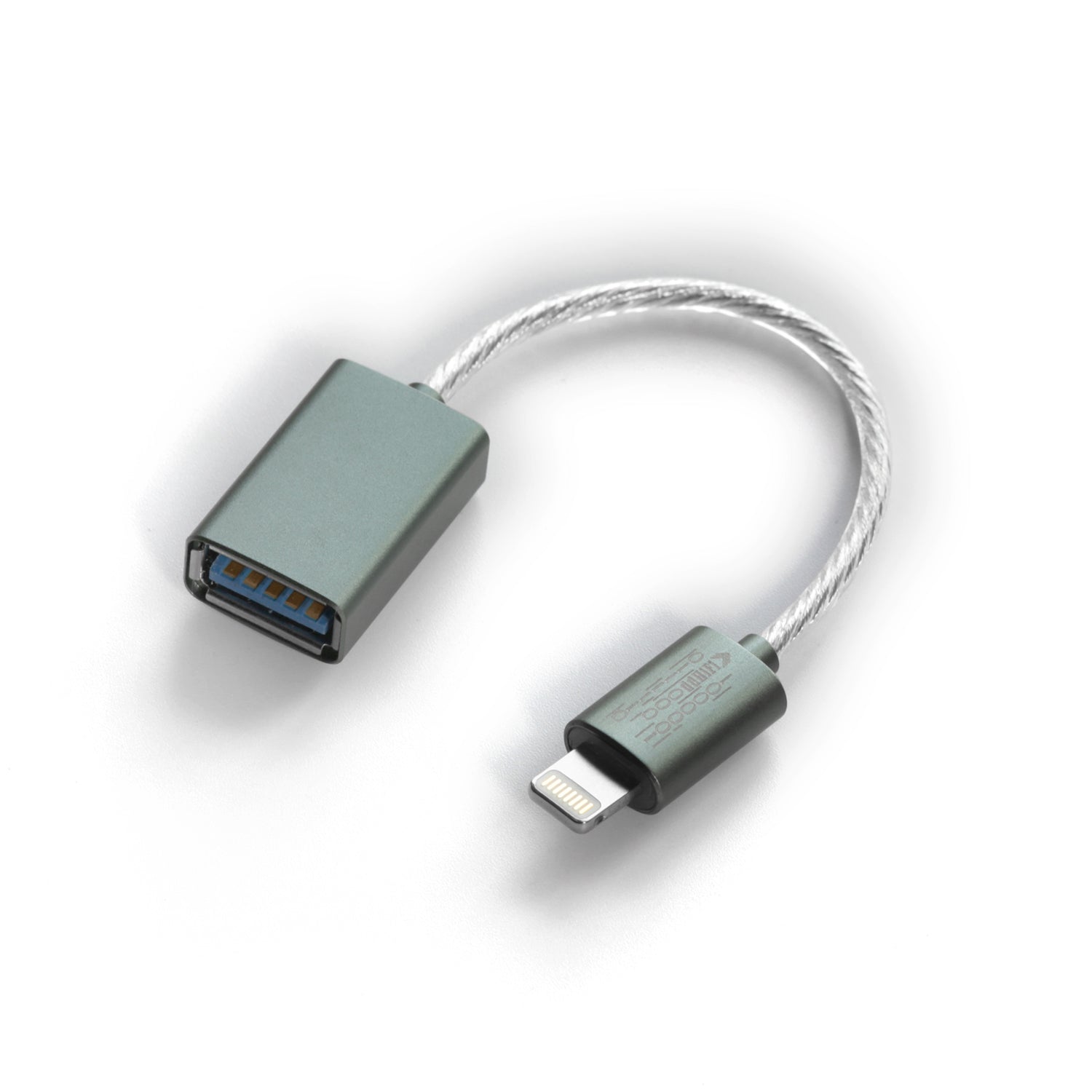 DD ddHiFi MFi06F Lightning to USB A OTG Data Cable for iPhone - High-Speed Charging & Sync Cable with MFi Certification - Perfect for Music Streaming, File Transfer & Car Charging