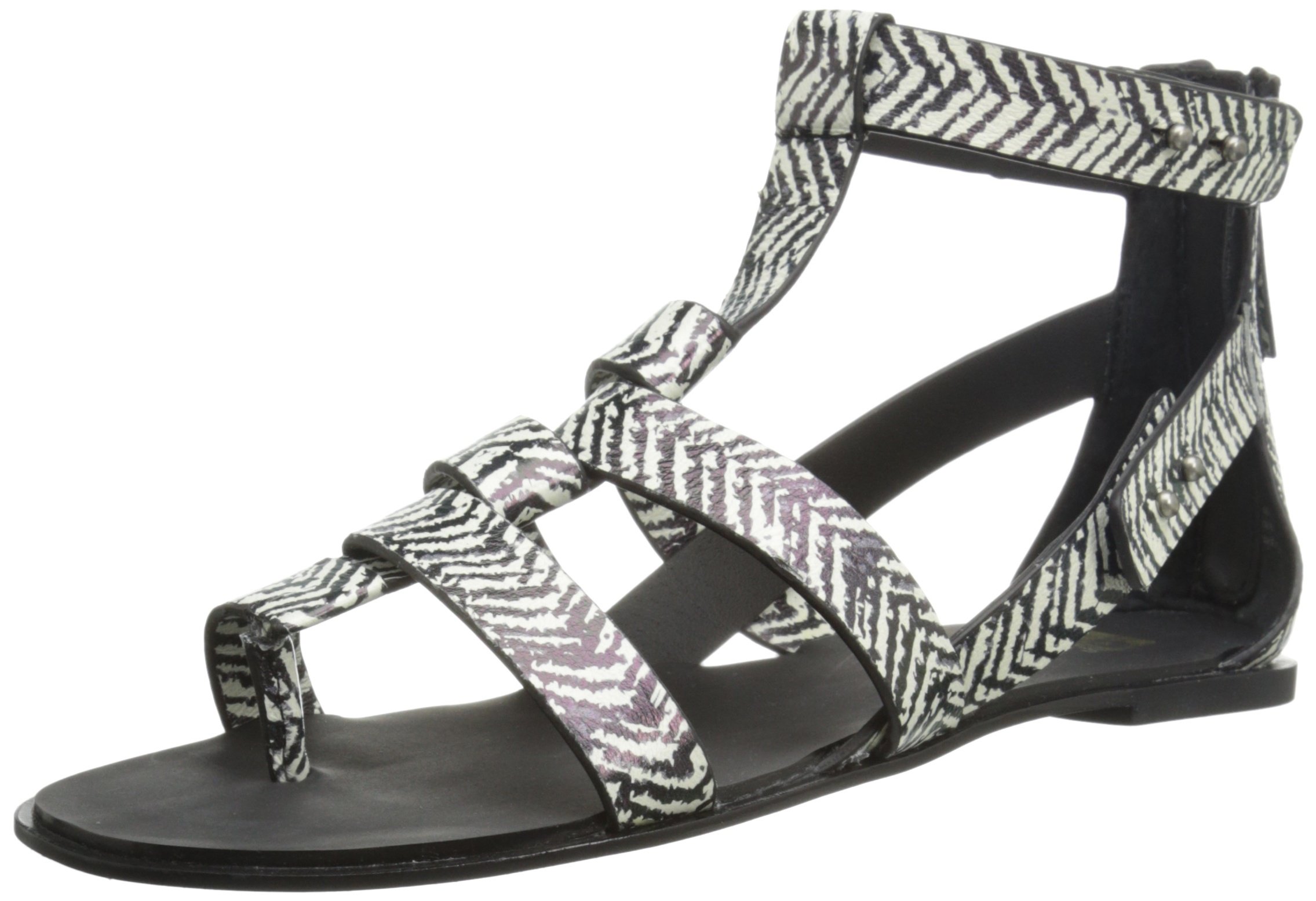 Joe's Jeans Women's Ranger Gladiator Sandals - Stylish Leather Strappy Summer Sandals for Casual Outings & Beach Vacations