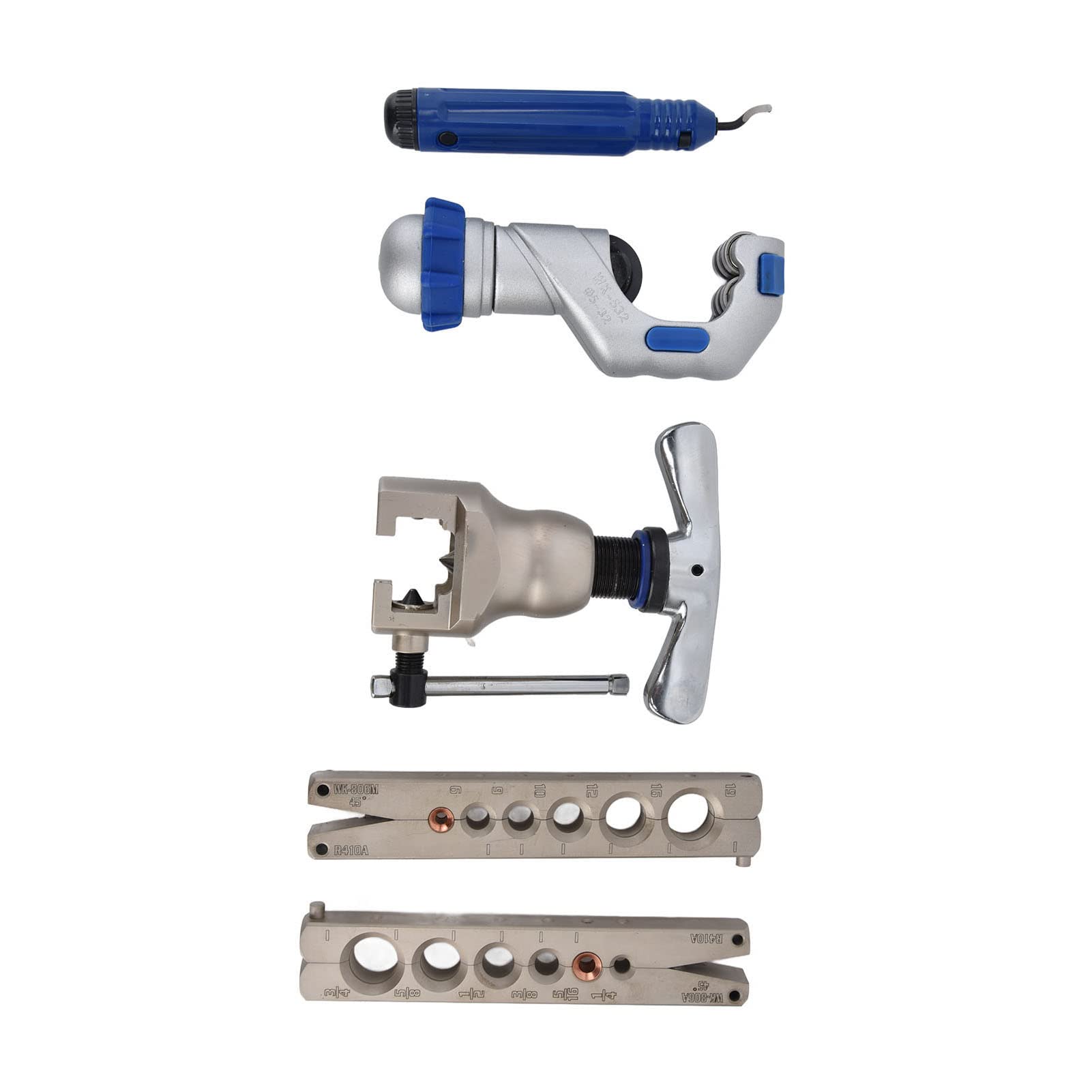 Yosoo 6mm-19mm Pipe Flaring Tool Kit - Professional Grade Hardened Steel Flaring Tool for Automotive AC, Refrigeration & Plumbing Pipe Connections - Perfect for DIY Repairs & HVAC Installations
