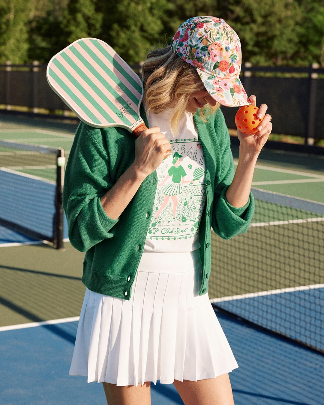 RIFLE PAPER CO. Baseball Cap for Women & Men - Stylish Outdoor Wear