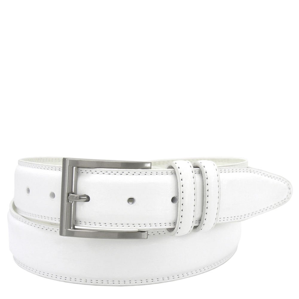 Florsheim Men's Big & Tall Smooth Leather Belt 32MM - Premium Dress Belt for Business & Formal Wear - Ideal for Office, Suits & Special Occasions