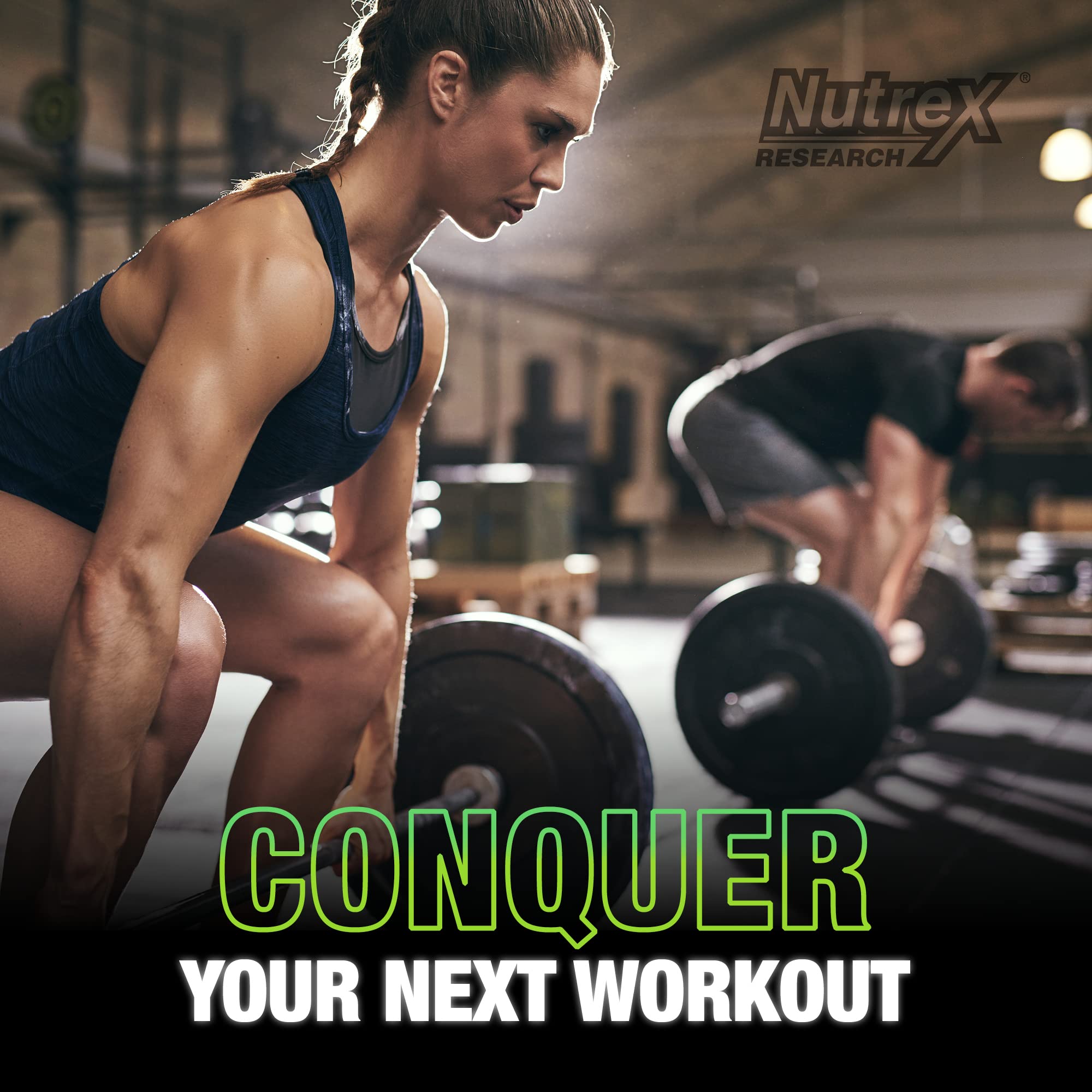 Nutrex Research BCAA Powder 6000 - 6g Branched Chain Amino Acids Supplement for Muscle Recovery & Growth - Post Workout Energy Drink with Green Apple Flavor (30 Servings) - Ideal for Gym, Fitness & Athletic Performance