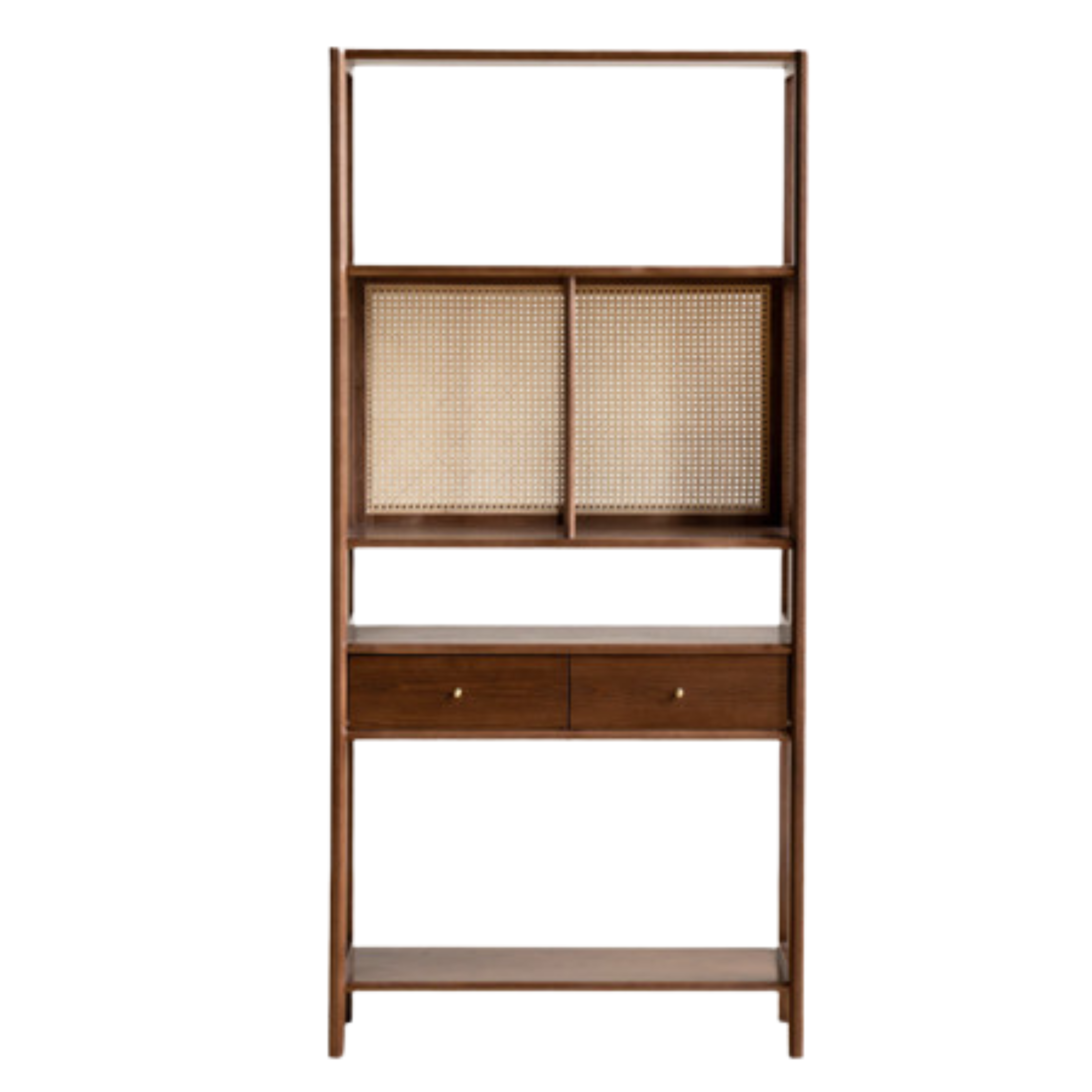 35.4x13.7x74.8 inch / 90x35x190 cm / Walnut color / North American black walnut Type B