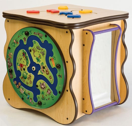 Adventure Island Play Cube - Kids Climbing Toy for Indoor & Outdoor Play - Perfect for Backyards, Playrooms & Daycares