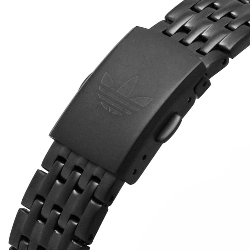 Adidas AOSY22023 Black Stainless Steel Women's Watch - Stylish & Durable for Everyday Wear, Workouts & Casual Outfits
