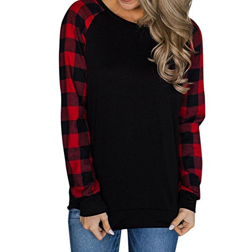 Gillberry Women's Cotton Long Sleeve T-Shirt Blouse Top - Soft Casual Shirt for Women - Perfect for Office, Work, Date Night & Everyday Wear