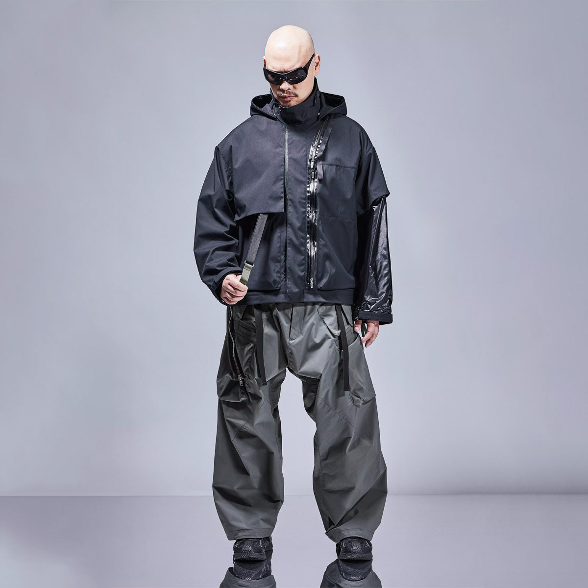 Acronym J115K E Black Jacket - Stylish & Durable Men's Outerwear for Urban Fashion & Outdoor Adventures