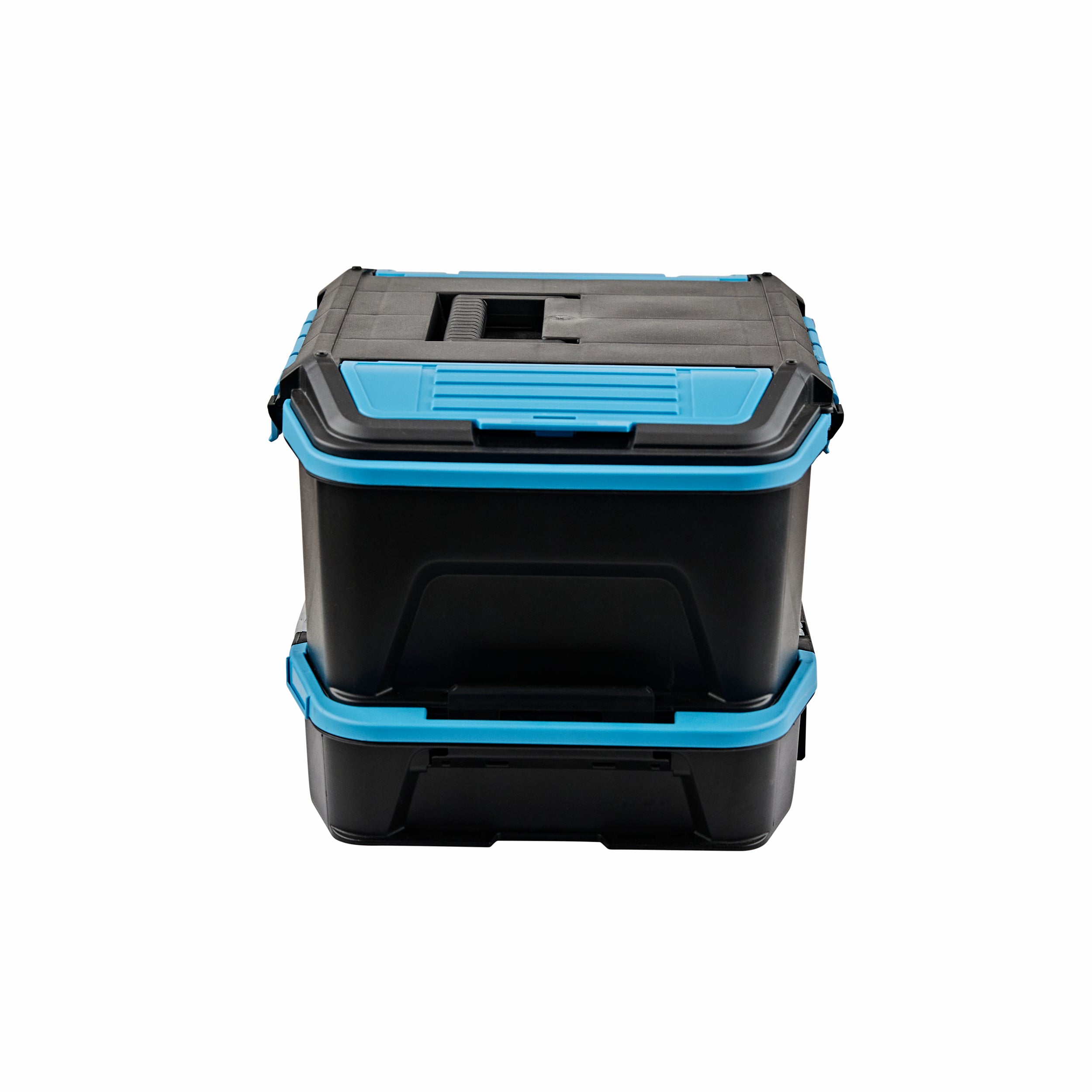 19in. 2-in-1 Stackable Storage Caddy and Organizer with Handle - Perfect for Kitchen, Bathroom, Office & Kids Room Organization