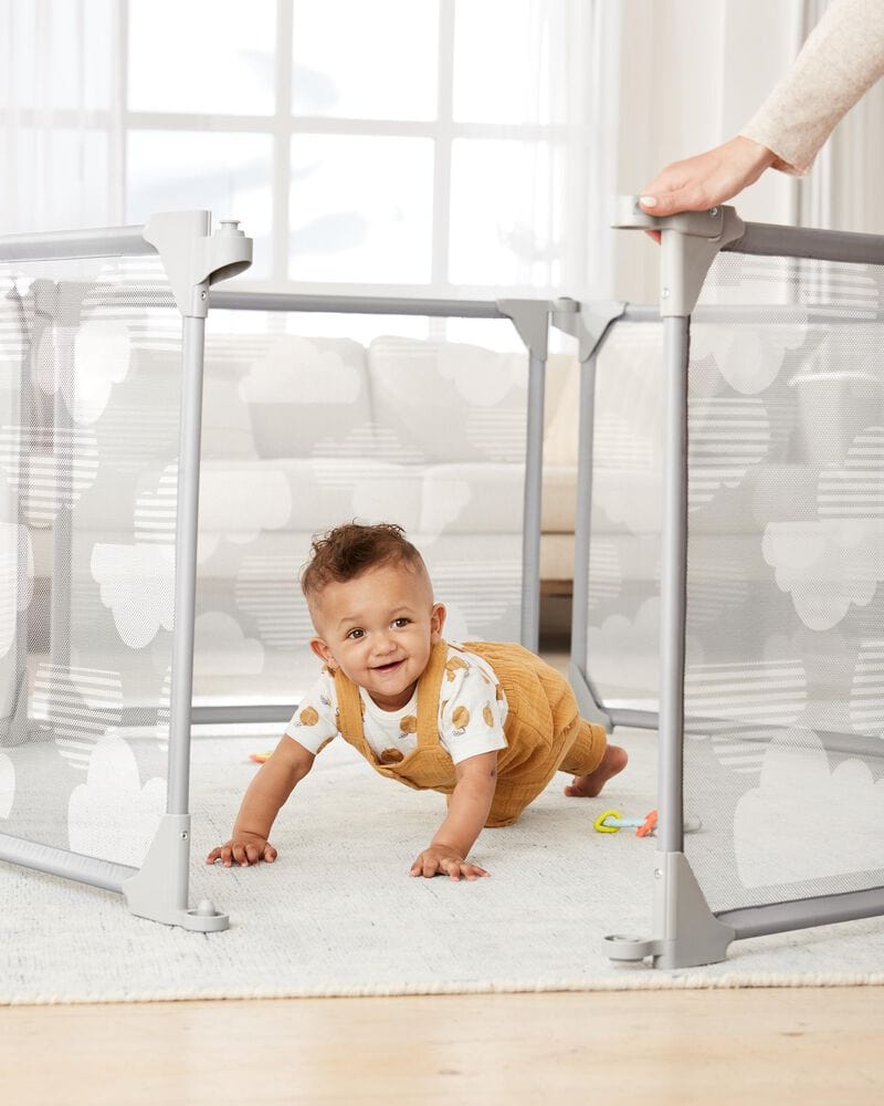 Skip Hop Expandable Baby Playpen - Portable Play Yard for Indoor & Outdoor Use - Safe & Durable Play Area for Toddlers & Infants - Perfect for Home, Park, or Travel