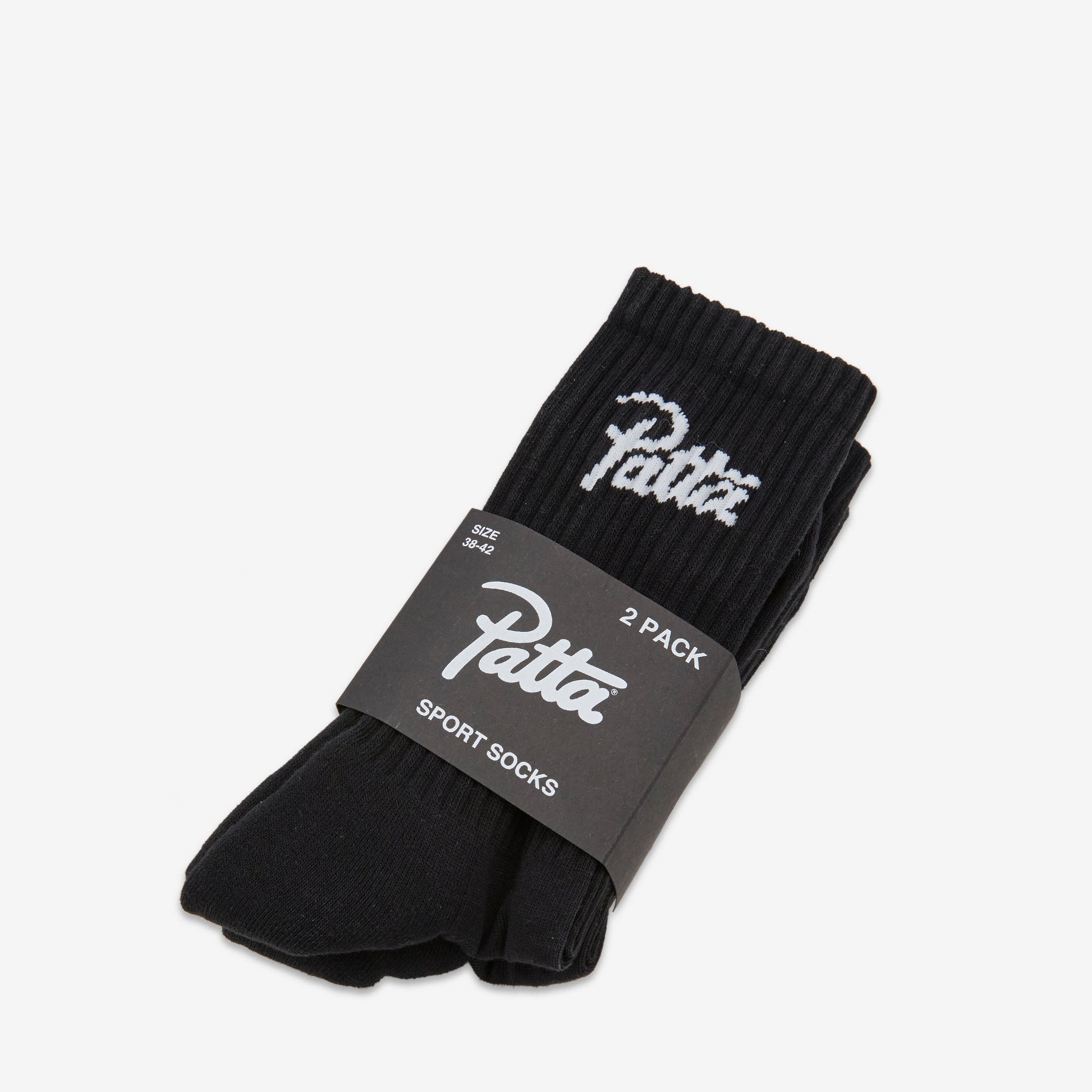 Script Logo Sport Socks Black - Athletic Performance & Casual Wear Socks for Men & Women - Perfect for Running, Gym Workouts & Everyday Comfort