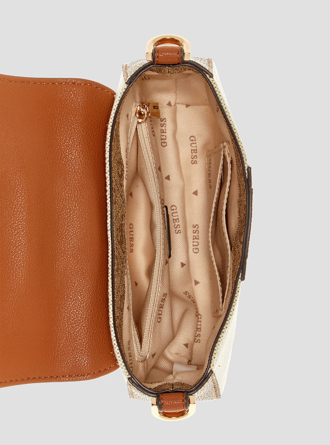 Stylish Brown Logo Kerima Bamboo Mini Crossbody Bag for Women - Perfect for Travel, Shopping & Everyday Use