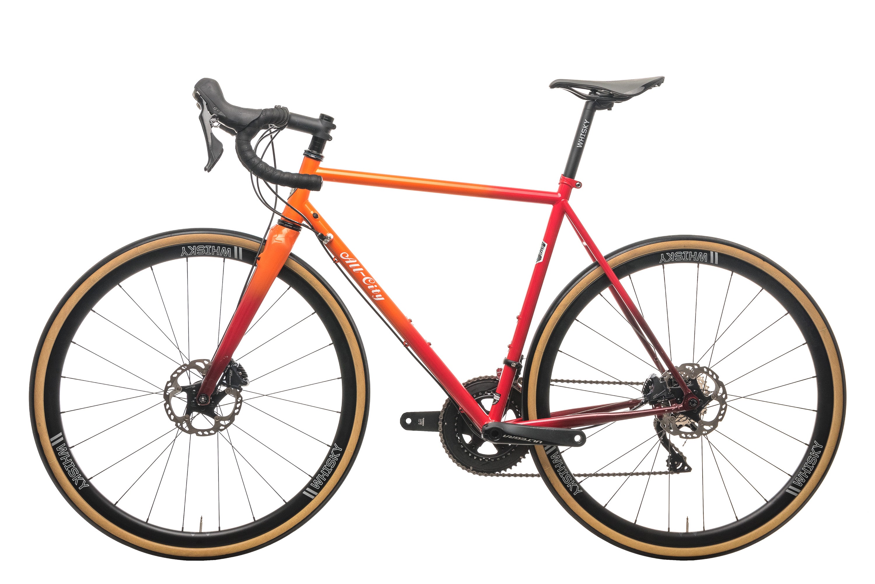 2020 All City Zig Zag Ultegra Road Bike - 52cm Lightweight Carbon Frame for Racing & Commuting | Perfect for Urban Cycling & Long-Distance Rides