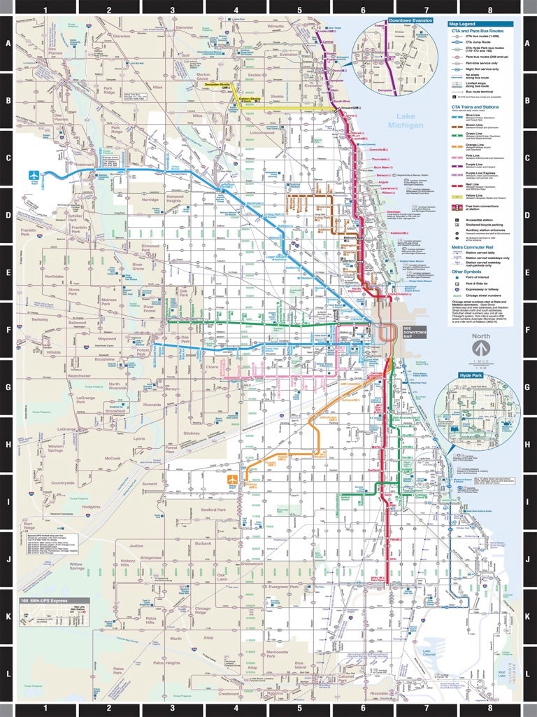 Chicago Transit Map Puzzle - 1000 Piece Jigsaw Puzzle for Adults, Chicago Subway & Train Map - Perfect for Travel Lovers, Home Decor & Family Game Night