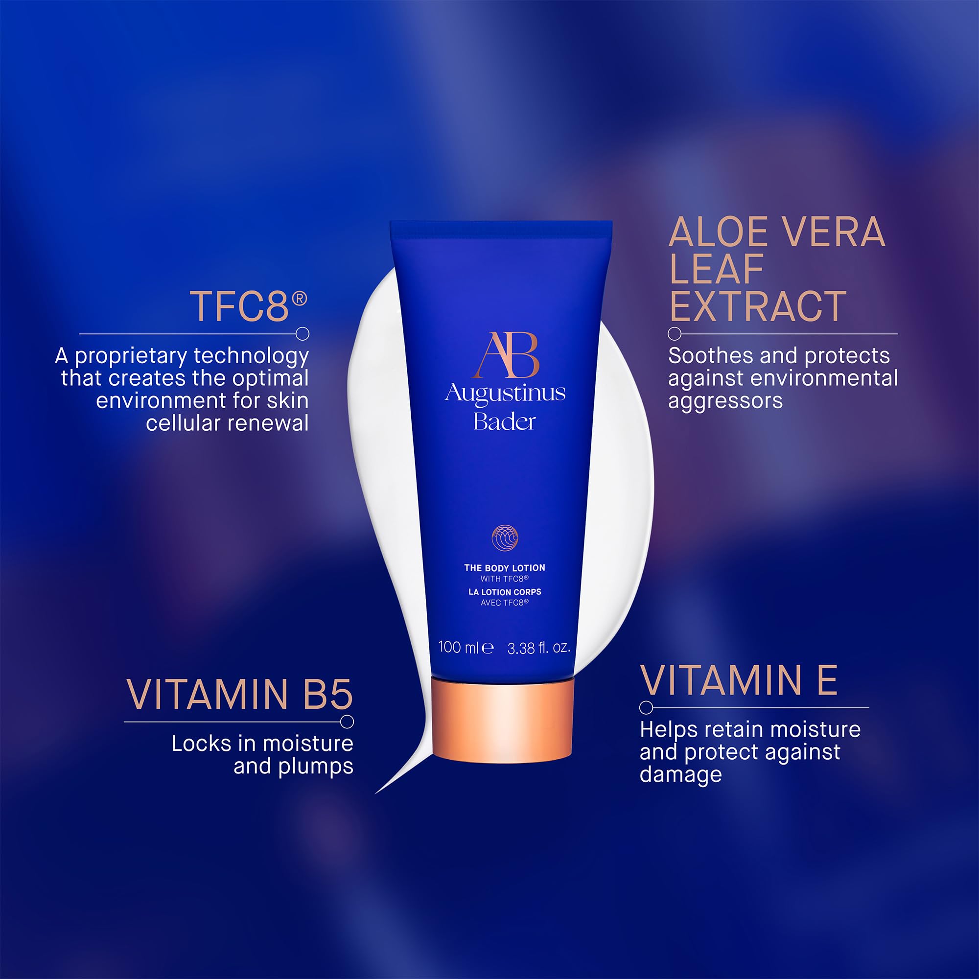 Augustinus Bader The Body Lotion | Hydrating & Nourishing Moisturizer for Dry Skin | Perfect for Daily Use & Post-Shower Hydration