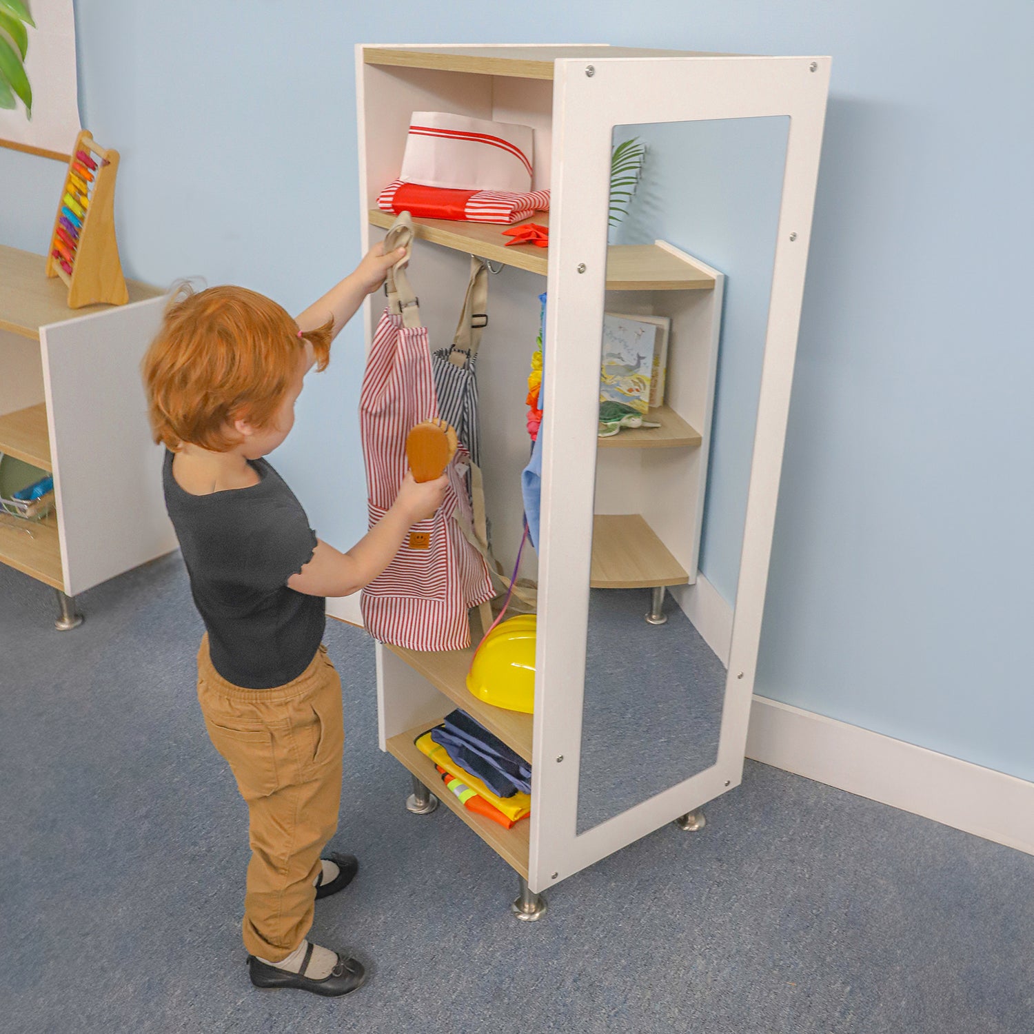 Elevated™ Kids Dress Up Station WB1985 - Pretend Play Costume Wardrobe for Children - Perfect for Birthday Gifts & Imaginative Play at Home