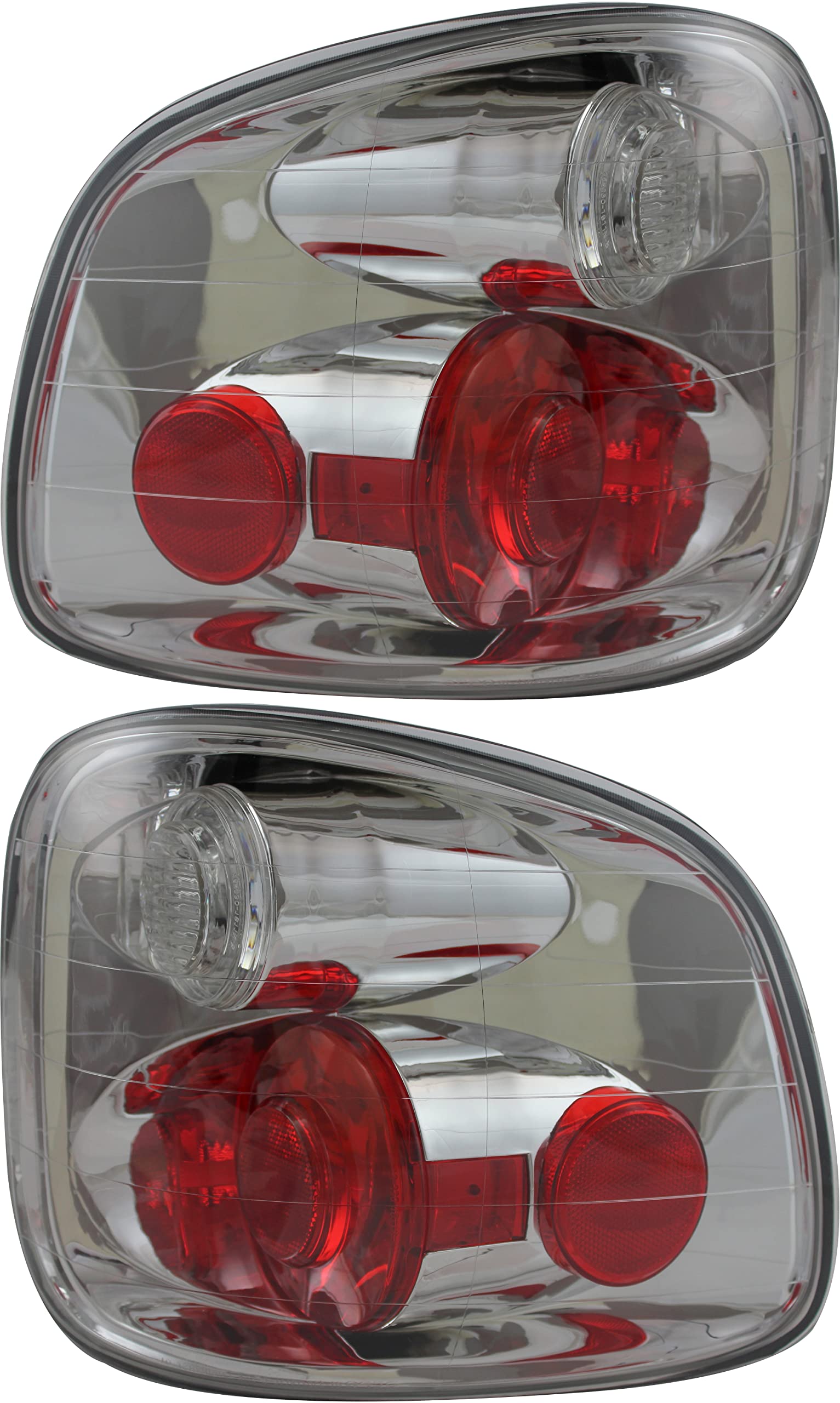 Ford F150 F250 Replacement Tail Lights Lamps Set - Driver & Passenger Side (2001-2004 Models) | Perfect for Night Driving & Enhanced Vehicle Safety