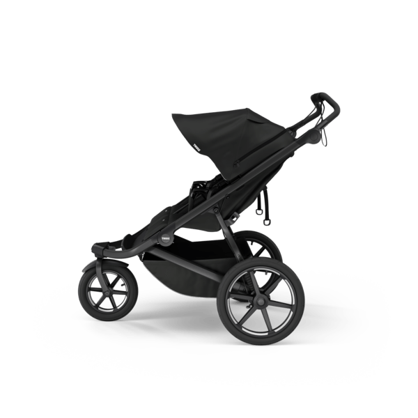 Thule Urban Glide 3 Double Black Stroller - Premium Double Jogging Stroller for Active Parents | Perfect for Running, Walking & Outdoor Adventures with Two Kids