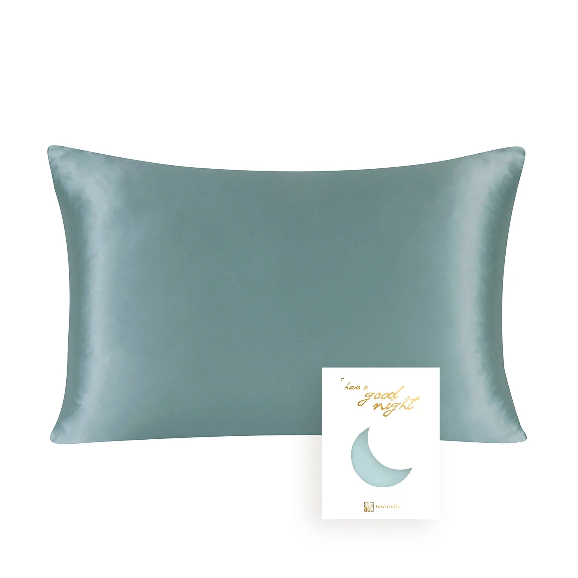 Anti-Frizz Silk Pillowcase for Hair & Skin - 100% Pure Mulberry Silk Pillow Cover for Curly Hair, Wavy Hair & Frizz Control - Luxury Bedding for Beauty Sleep & Skin Care (Queen Size, Silver Gray) - Perfect for Nighttime Hair Protection & Glowing Skin