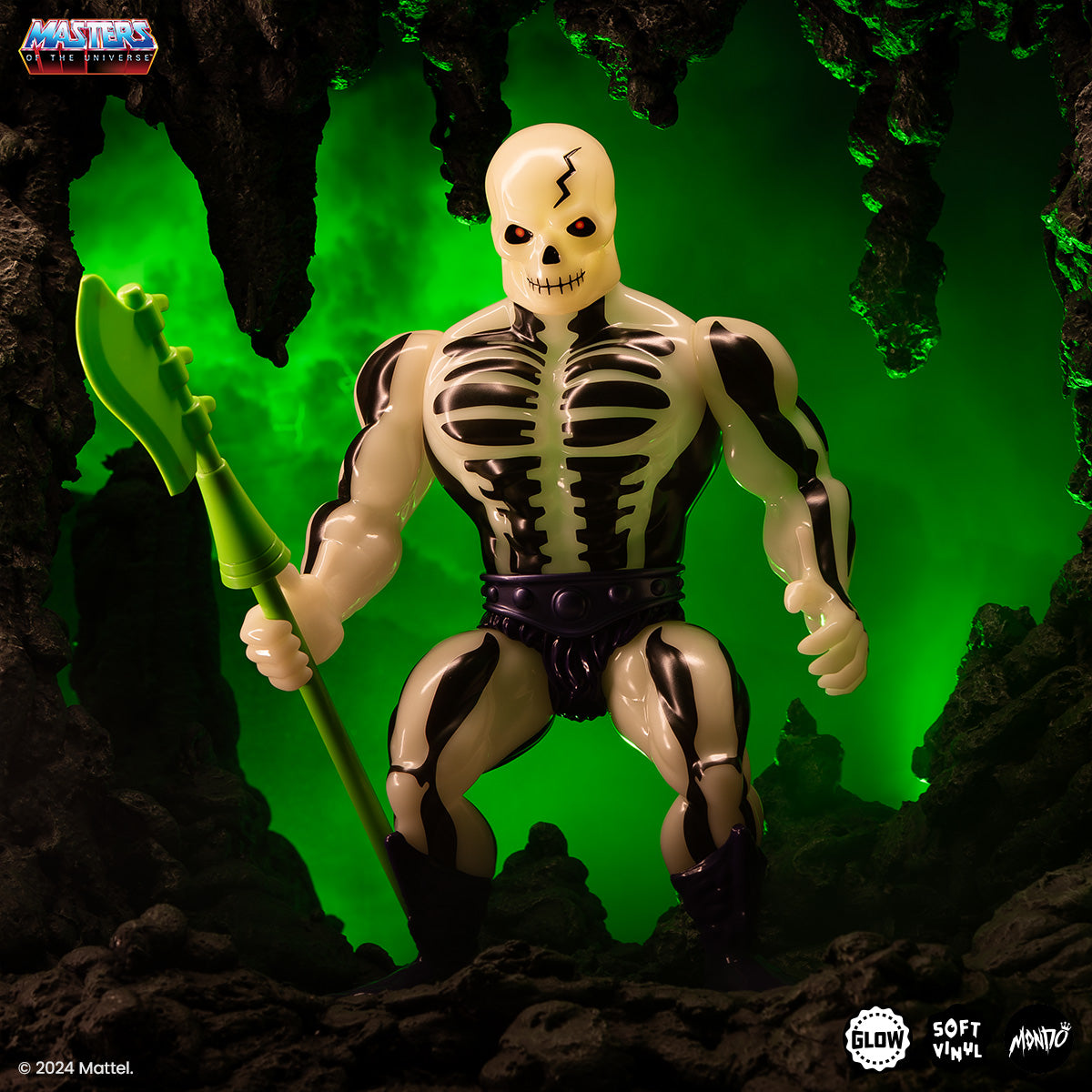 Masters of the Universe Scareglow Soft Vinyl Figure - Classic Variant Collectible Toy for Fans | Perfect for Display, Gifts, and He-Man Collections
