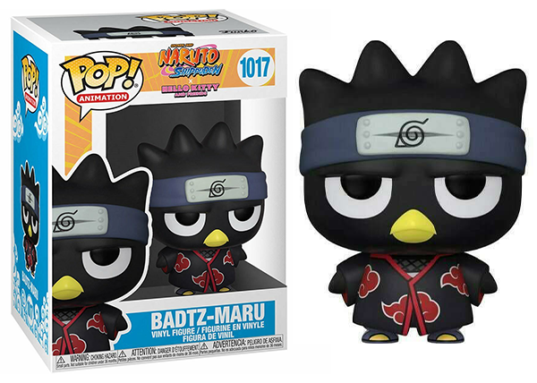 Badtz Maru Naruto Sanrio Cute Plush Toy - Perfect for Anime Fans, Kawaii Collectors & Gift Giving