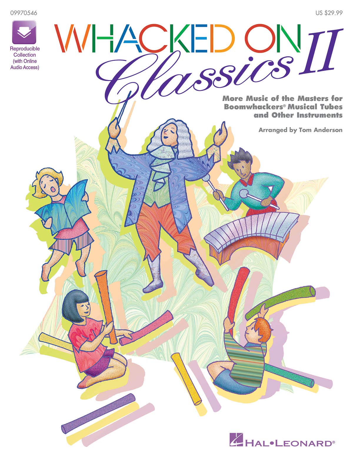 Whacked On Classics II Book with Online Audio - Fun Music Learning for Kids, Piano Lessons & Family Entertainment