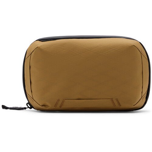 Peak Design Tech Pouch - Waterproof Travel Organizer for Electronics & Cables (Coyote) - Perfect for Camping, Hiking & Business Trips