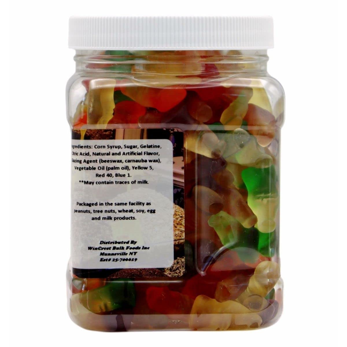 Delicious Gummi Mini Soda Bottles Candy - 1.5 Lb Bulk Tub | Sweet & Chewy Gummy Treats for Parties, Movie Nights & Snacking