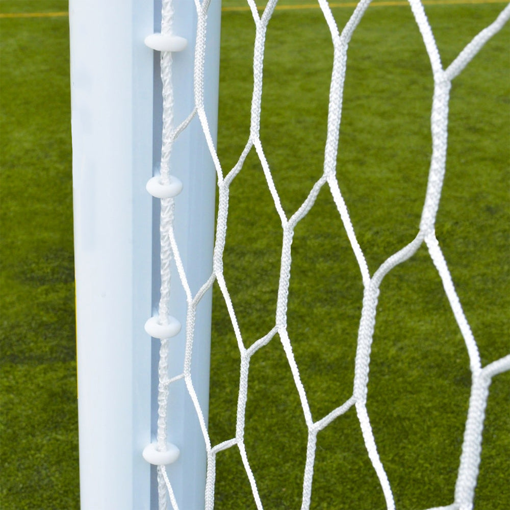 4m x 2m Portable Soccer Goal Net - World Cup Size Football Training Equipment for Backyard, Park & School Practice