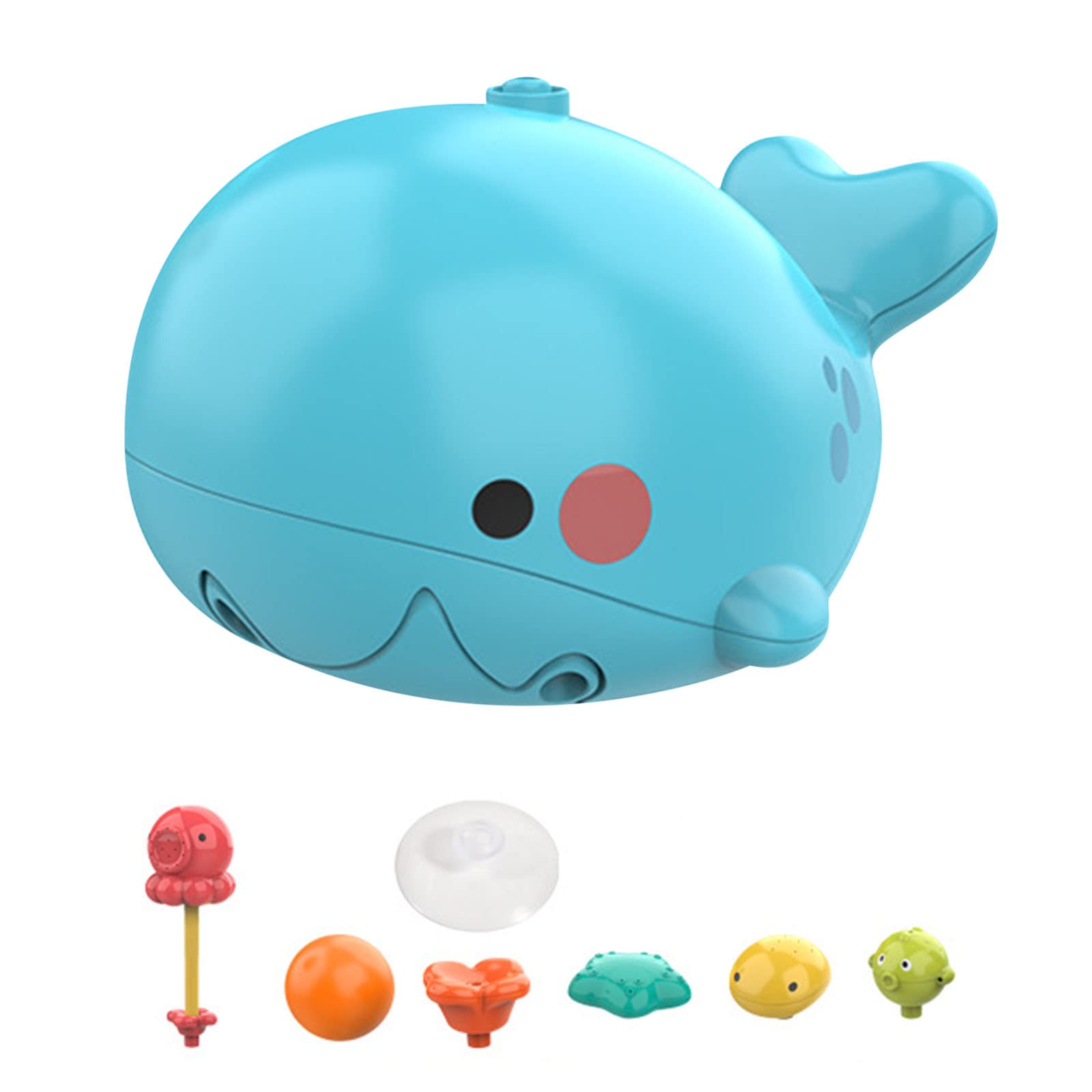 Electric Whale Bath Toys for Toddlers - Sea Animal Shower Spray Toys for Kids, Fun Water Play in Bathroom, Pool & Outdoor - Perfect for Baby Bath Time & Swimming Pool Games