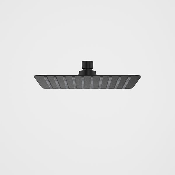 Caroma Urbane II Square Rain Shower Head 200mm Matte Black - Premium Bathroom Fixture for Modern Home & Spa-Like Experience