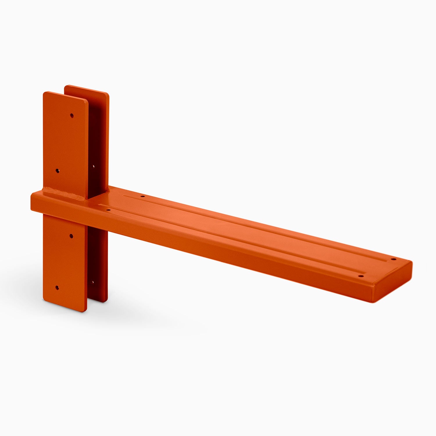 Yuri XD Floating Desk Bracket - Heavy Duty Powder Coated Steel Wall Mounted Shelf Bracket for Home Office, Kitchen, Bathroom - Perfect for Floating Desks, Shelves and Countertops