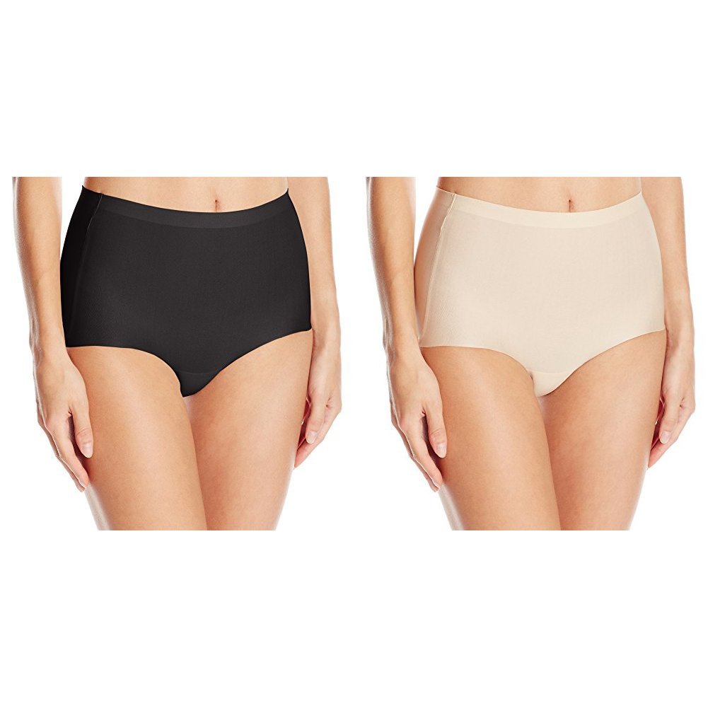 Wacoal Women's Comfort Fit Cotton Brief Panties - Soft Everyday Underwear for Work, Yoga & Lounge Wear