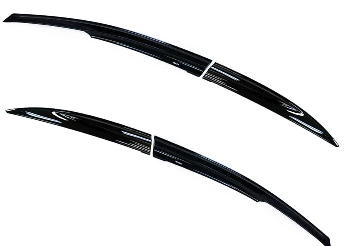 HIC Smoke Window Visor Deflector Rain Guard for 2001-2005 Honda Civic Sedan 4 Door - Mugen Style Car Accessories - Perfect for Rain Protection & Enhanced Style