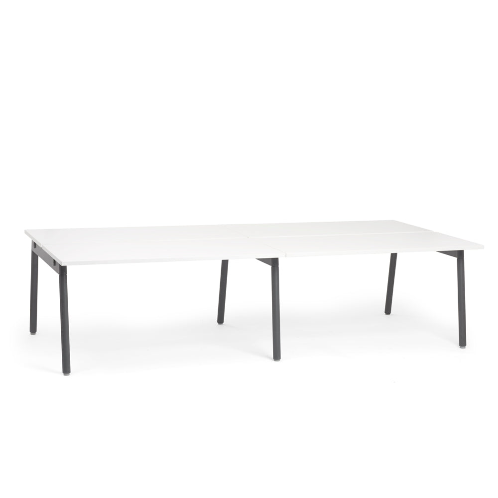 Series A Double Desk Add On - Expandable Workspace for Home Office, Study & Collaborative Work - Perfect for Remote Work & Shared Spaces