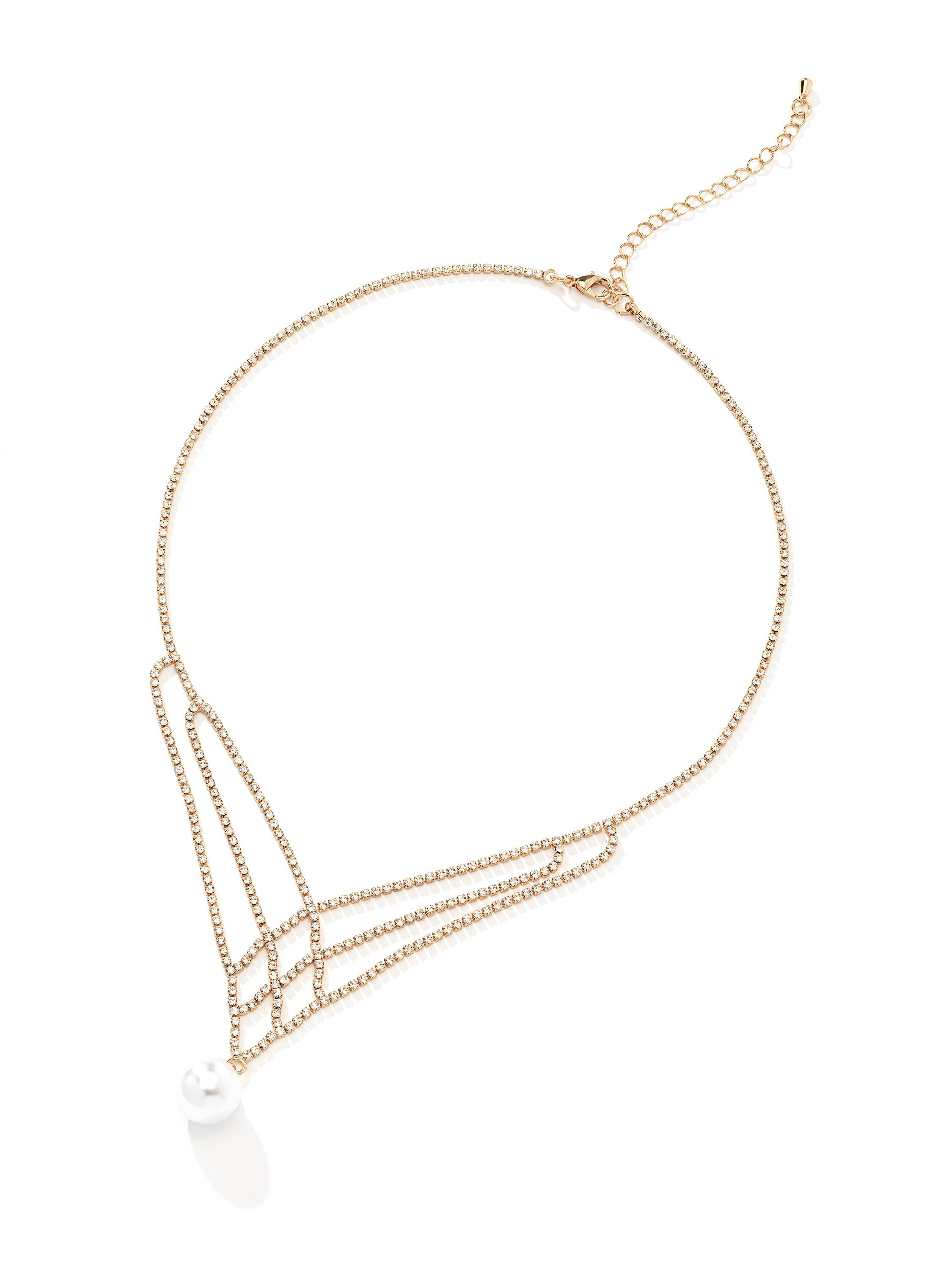Elegant Mesh Collar Necklace for Women - Gold & Silver Choker Jewelry - Perfect for Weddings, Parties & Evening Events
