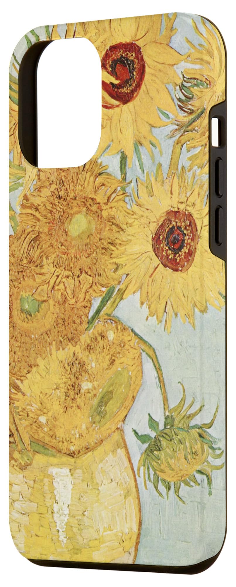 iPhone 12 Pro Max Case - Van Gogh Sunflowers Art Design - Unique Gift for Artists & Art Lovers - Perfect for Daily Use, Travel & Creative Inspiration